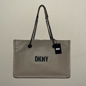 Beige DKNY Medium Tote Bag